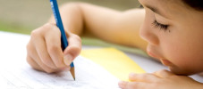 Kind Stift Papier