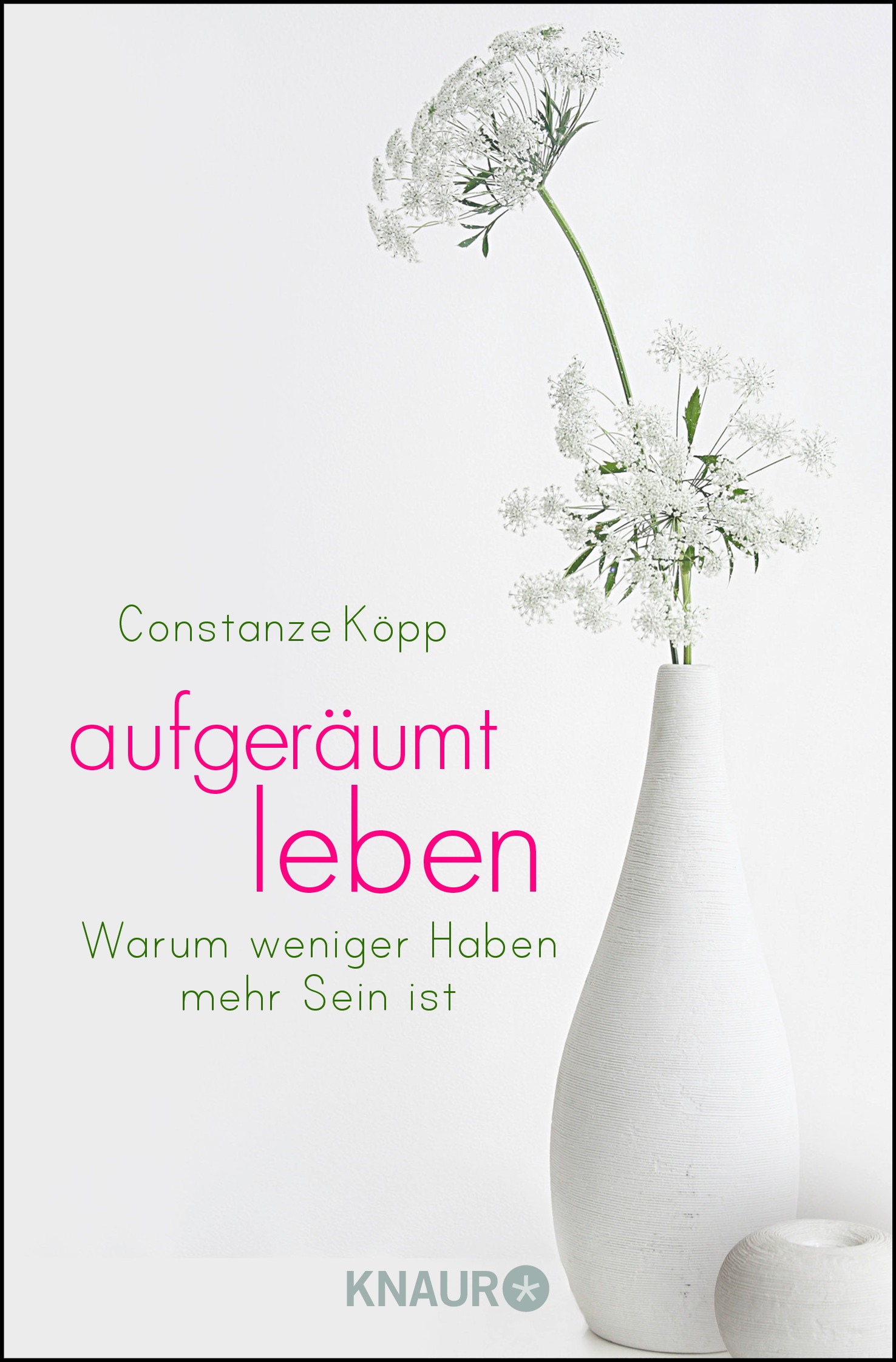 Buchtipp „Aufgeräumt leben Warum weniger Haben mehr Sein ist“