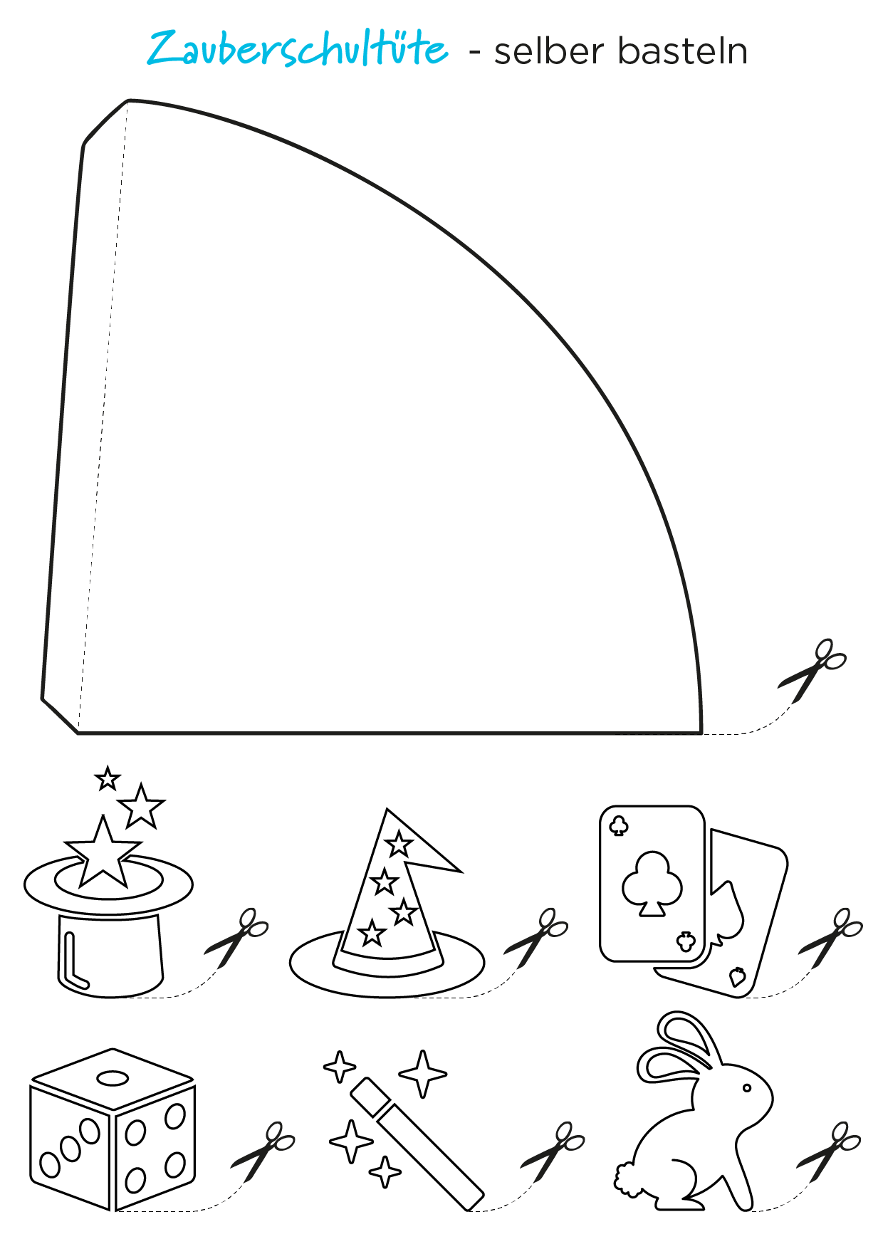 Schultüte selbst gemacht magazin.betreut.de