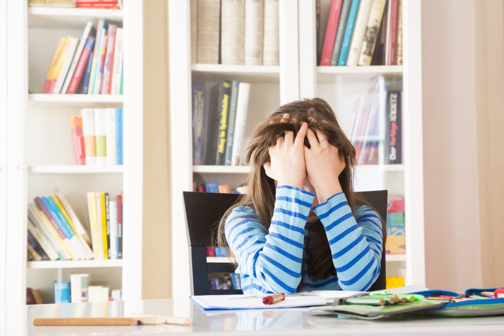 Schulstress bei Kindern