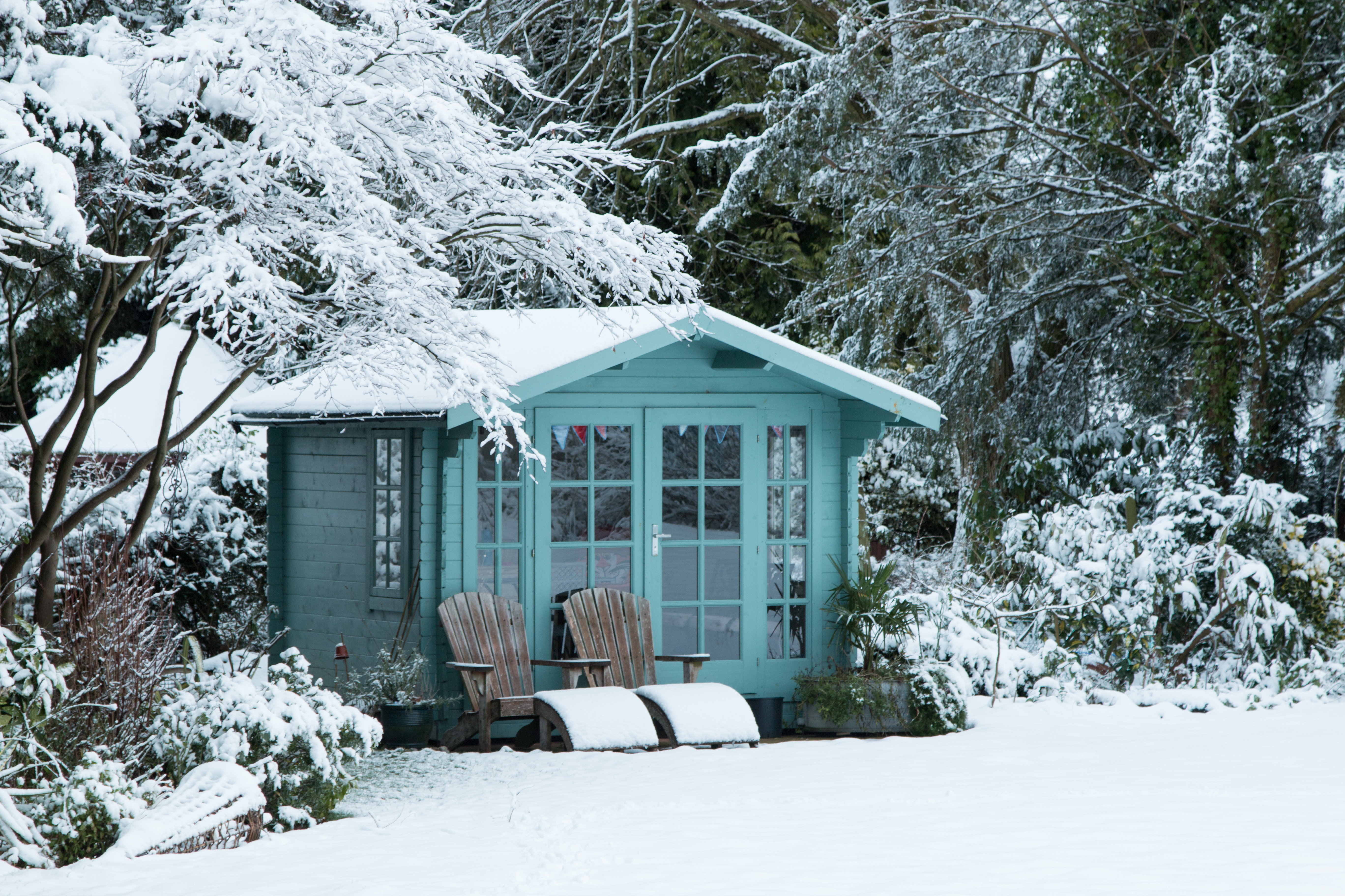 Garten winterfest
