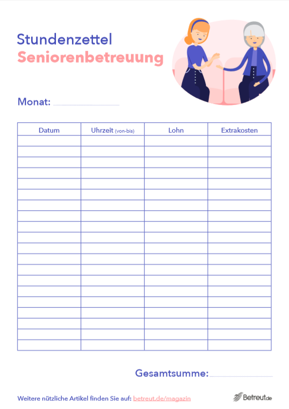 Stundenzettel