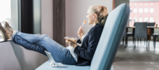 gemütliches Büro