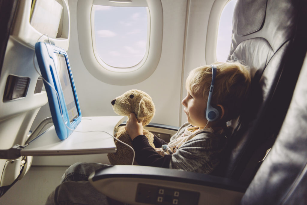 Fliegen mit Kindern