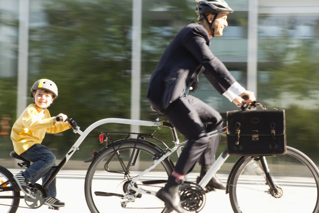 Kindertransport Fahrrad